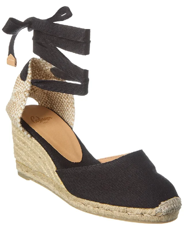 Castañer Carina 80 Canvas Wedge Espadrille