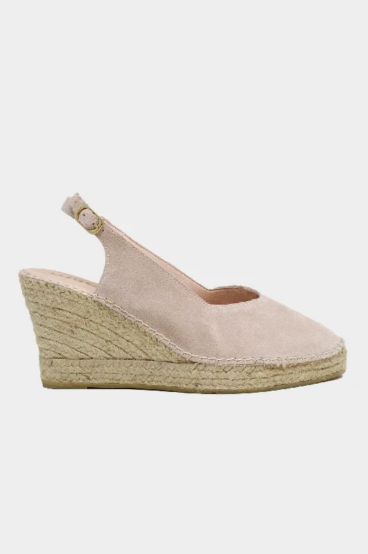 Evia Wedge Espadrilles | Rose