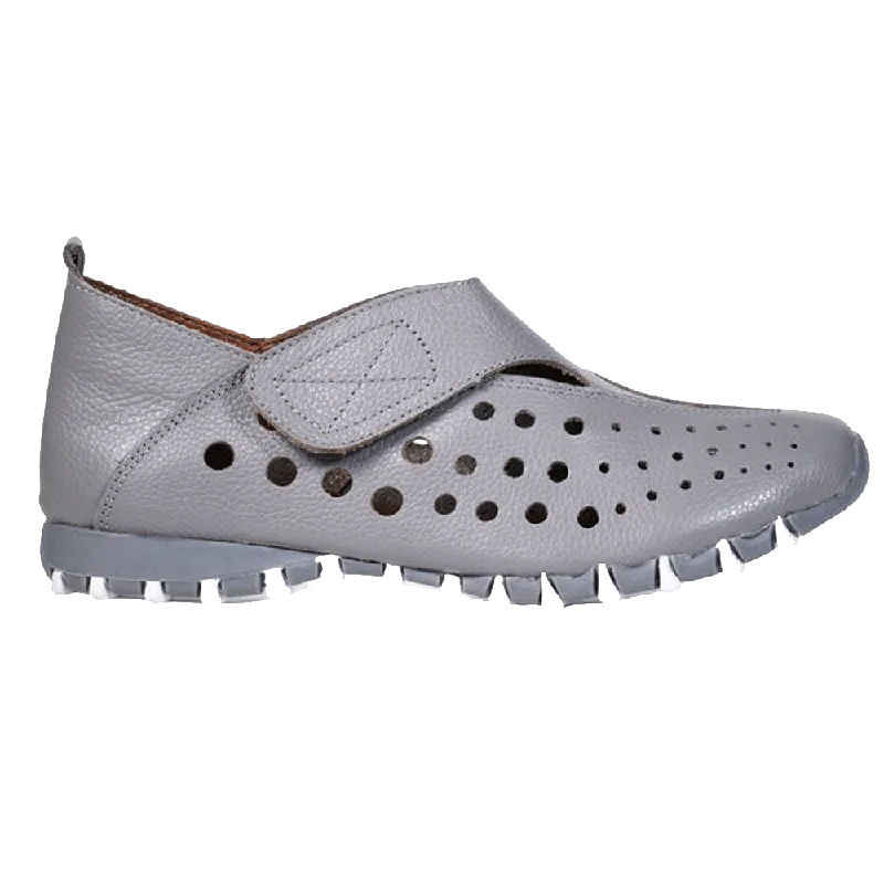 Litfoot Women's LF9010-3 Grey Leather