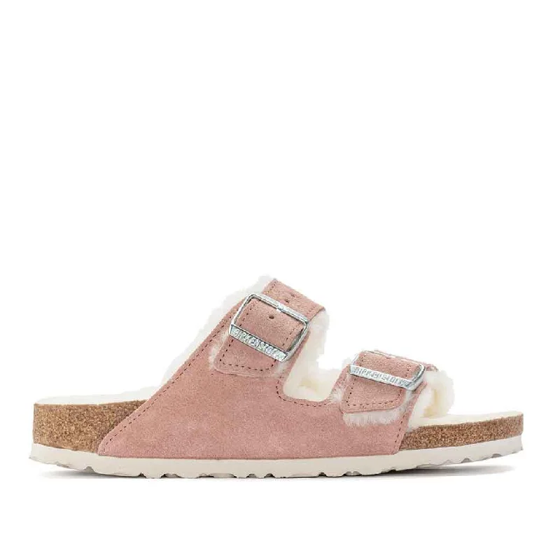 Birkenstock Arizona Shearling for Women - Pink Clay