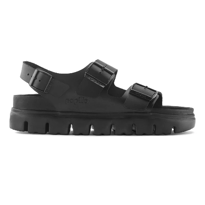 Birkenstock Women's Milano Chunky Exquisite Black Leather