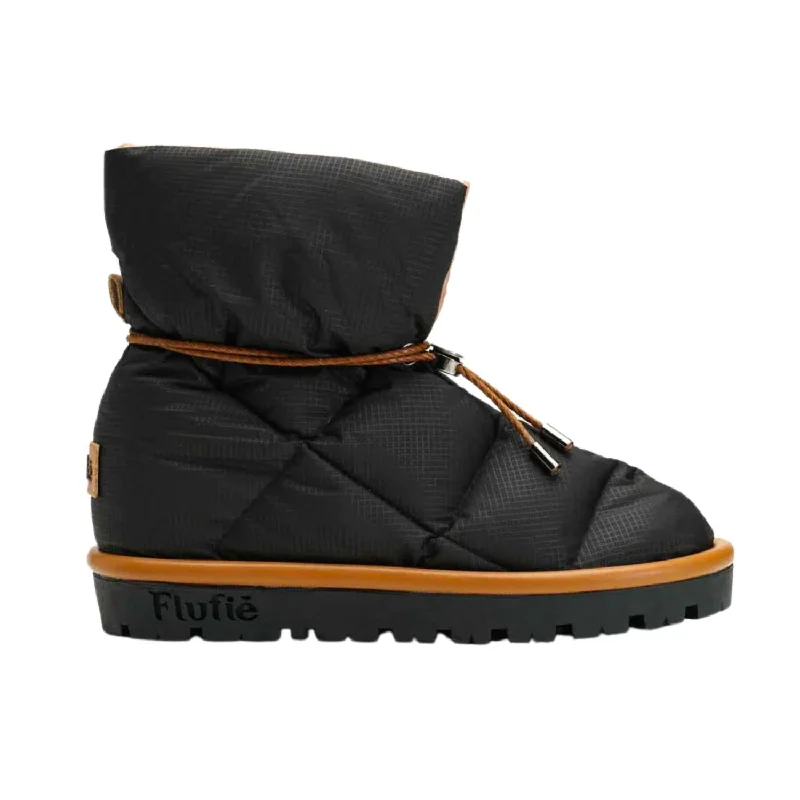 Classic Pillow Boot In Jet Black