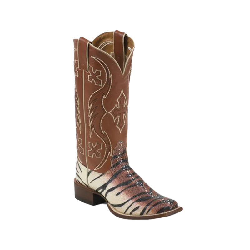 Nocona Women's Tiger Ray Stripe Cowboy Western Boots