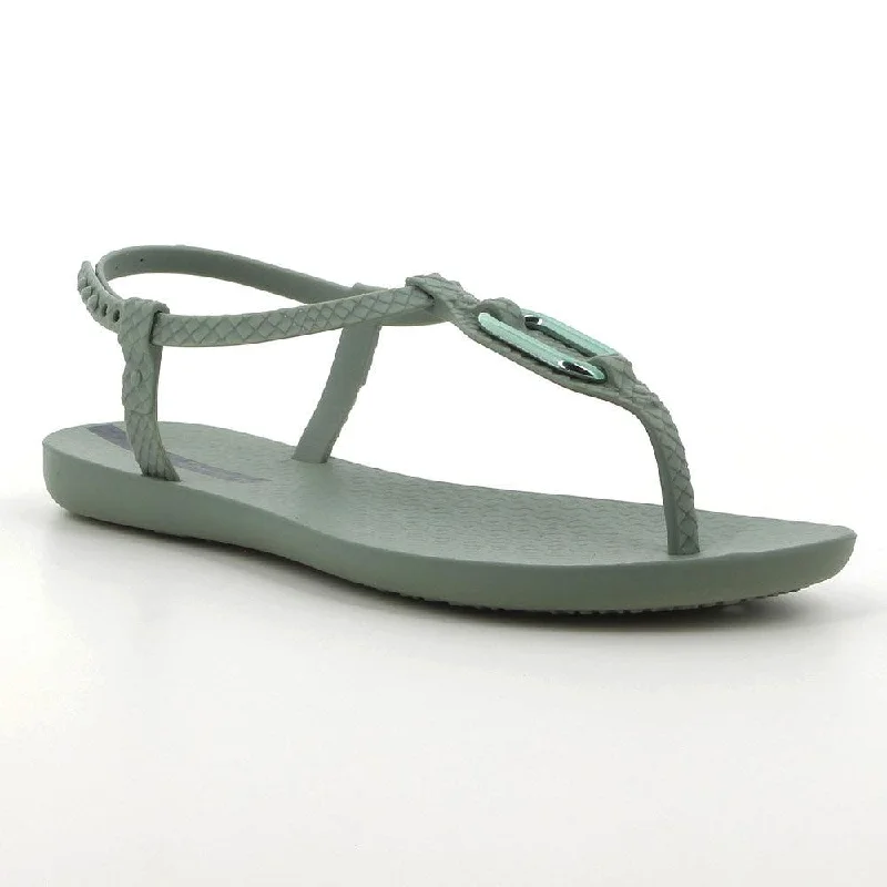 Ipanema Slingback Knotted Thong Sandals - Green