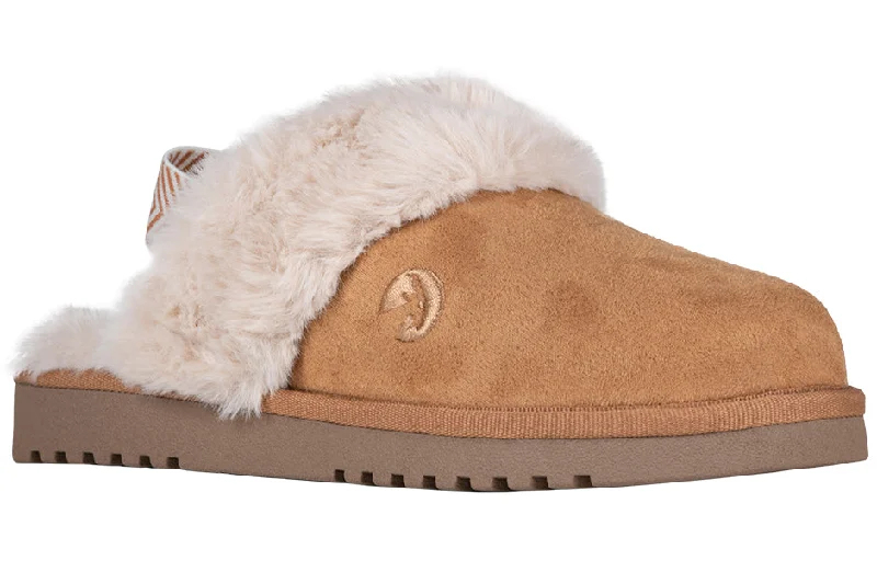 SALE - Women's Chestnut BILLY Cozy Sling Scuff