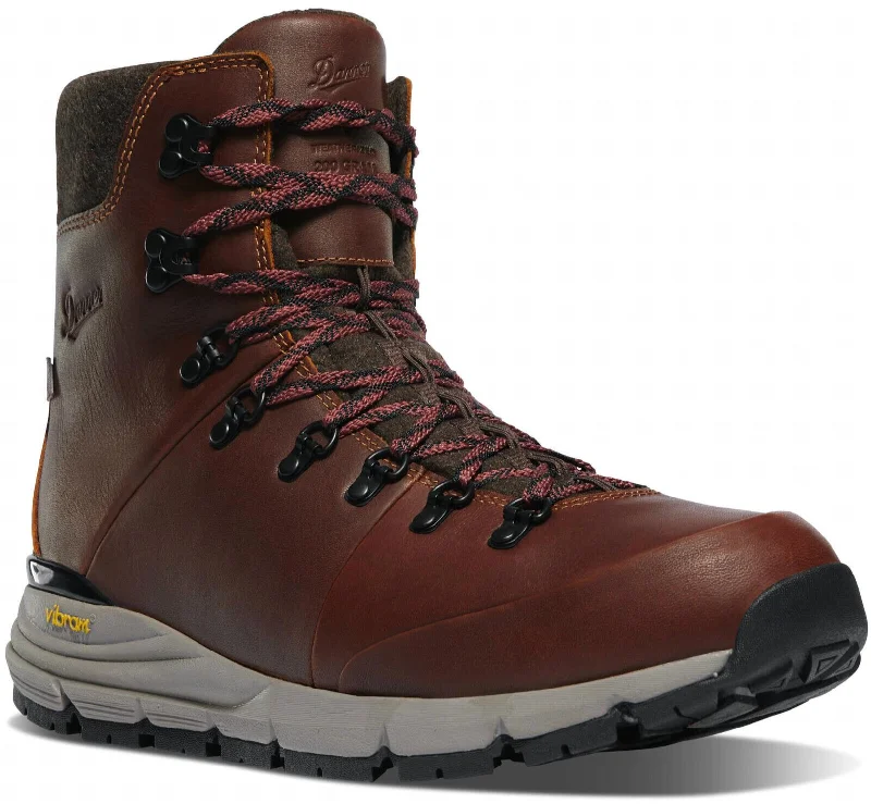 Women's Danner 4.5" Mountain 600 200G Insulated Waterproof In Pinecone/brick Red