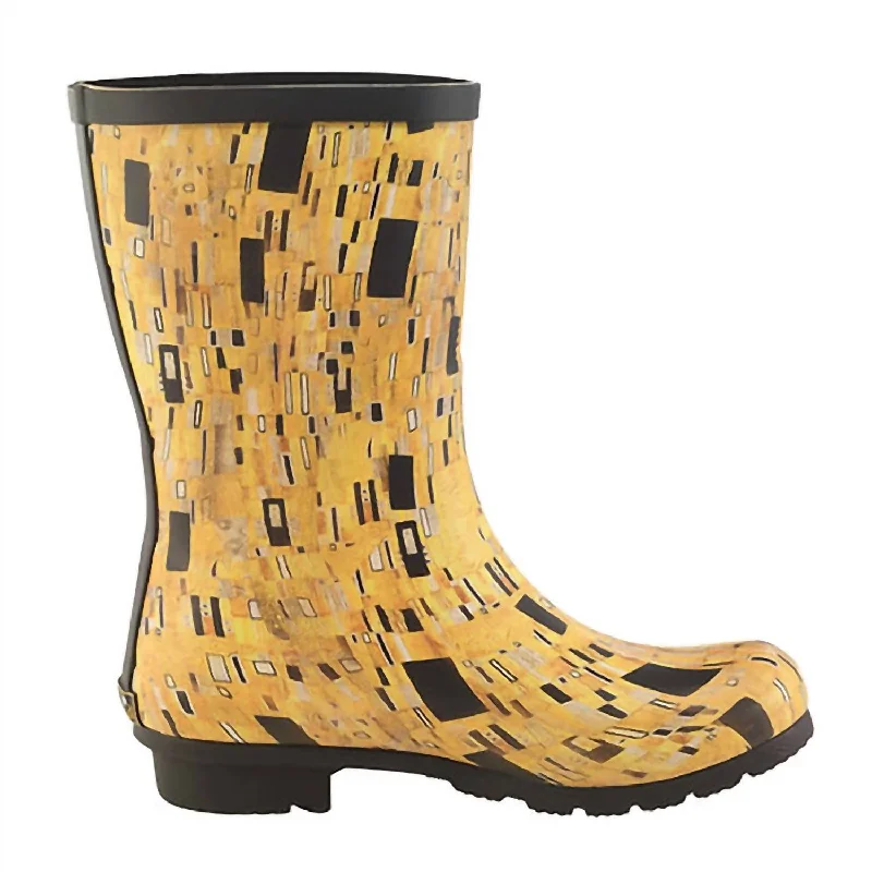 Women's Rainboots Midcalf In The Kiss